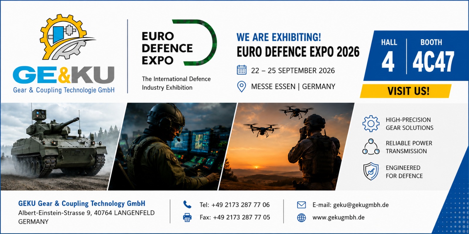 EURO DEFENCE EXPO 2026 Banner